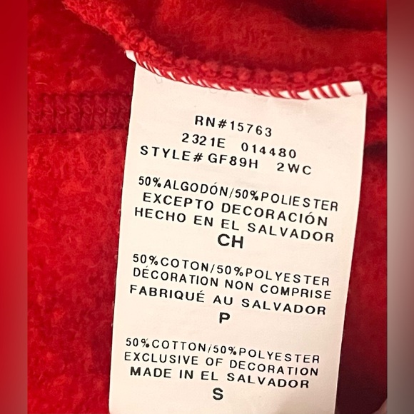 Champion Red Athletic Hoodie - Picture 5 of 6